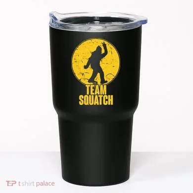 Team Squatch Bigfoot Sasquatch Tumbler