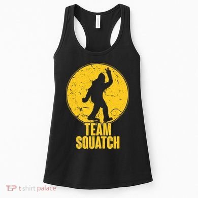 Team Squatch Bigfoot Sasquatch Women's Tank Top