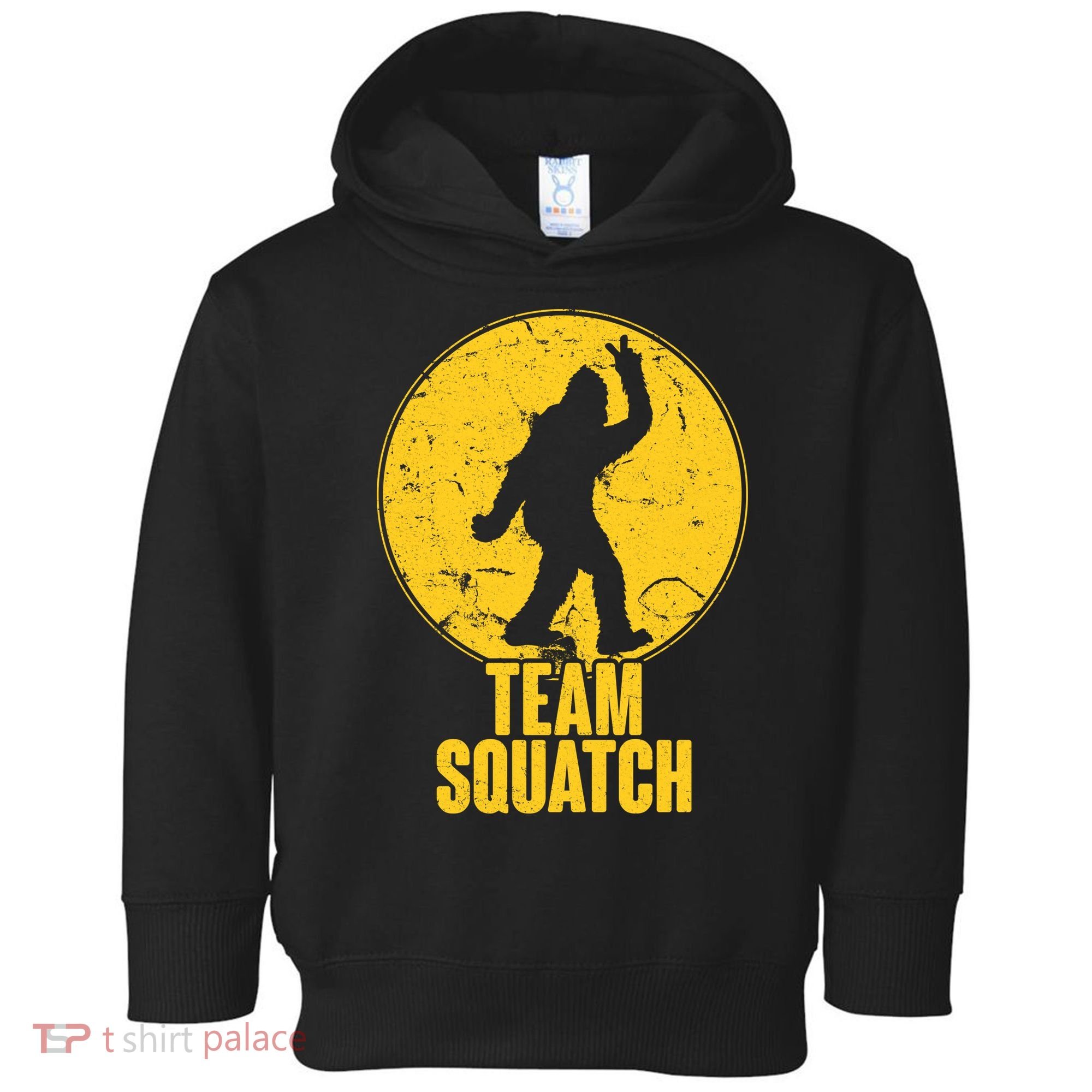 Team Squatch Bigfoot Sasquatch Toddler Hoodie