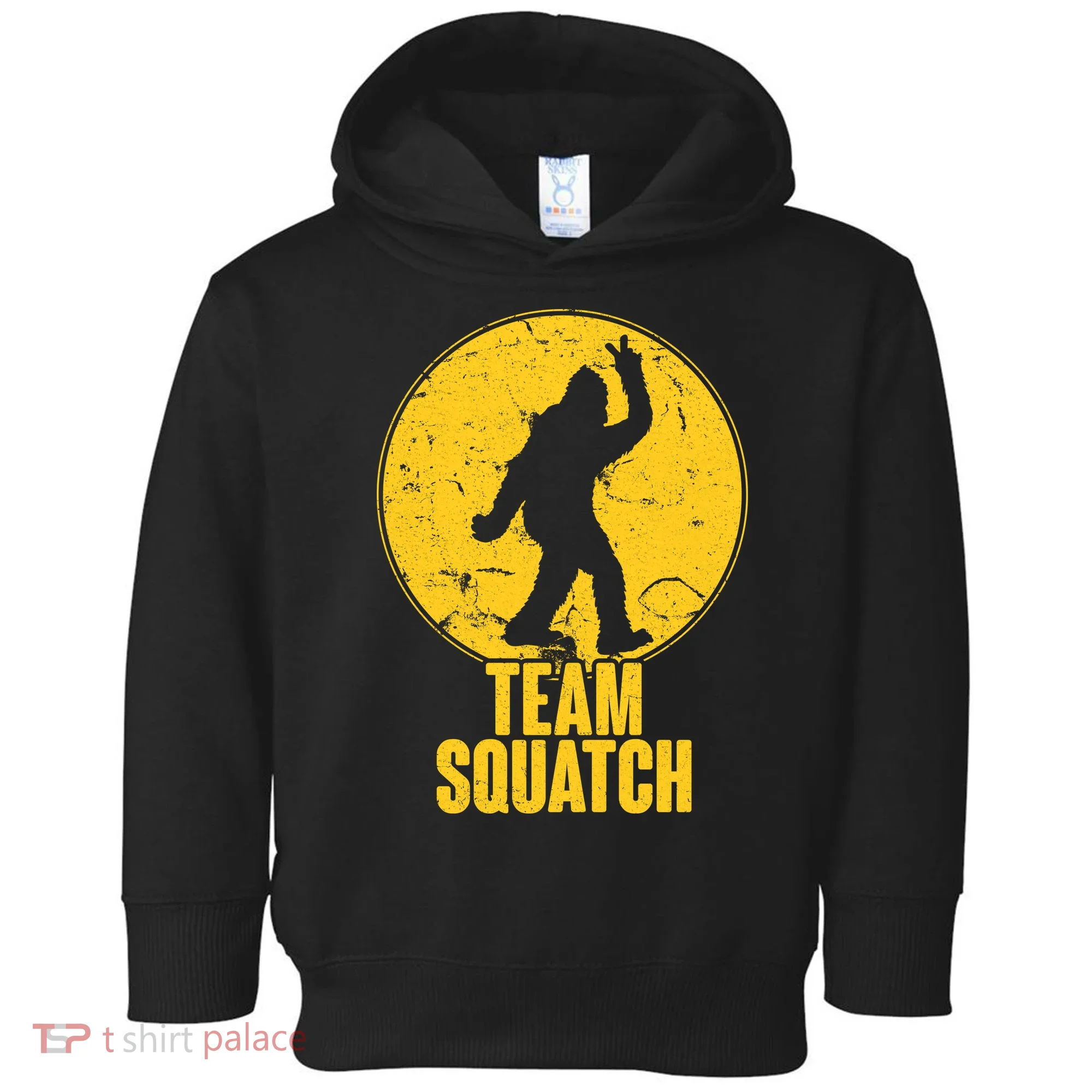 Team Squatch Bigfoot Sasquatch Toddler Hoodie