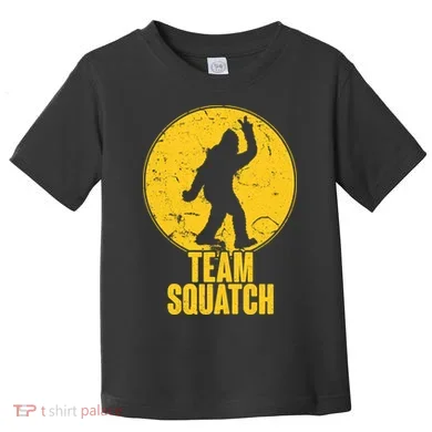 Team Squatch Bigfoot Sasquatch Toddler T-Shirt