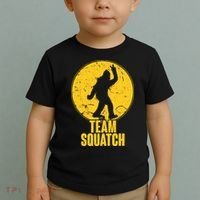 Team Squatch Bigfoot Sasquatch Toddler T-Shirt thumb 2