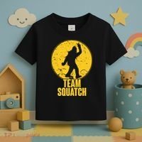 Team Squatch Bigfoot Sasquatch Toddler T-Shirt thumb 3