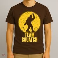 Team Squatch Bigfoot Sasquatch T-Shirt thumb 3