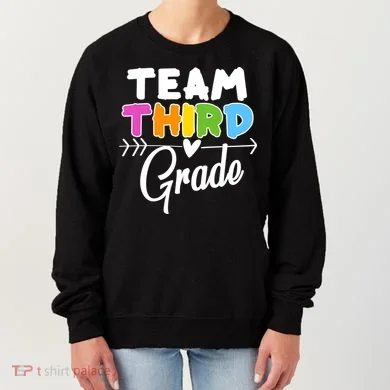 Team Third Grade Arrow Heart Women's Sweatshirt