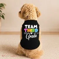 Team Third Grade Arrow Heart Doggie Tank thumb 2