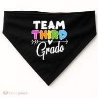 Team Third Grade Arrow Heart USA-Made Doggie Bandana thumb 0