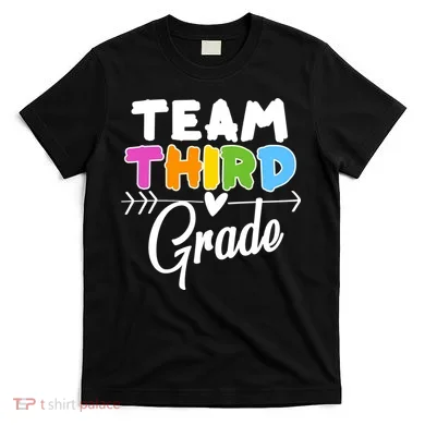 Team Third Grade Arrow Heart T-Shirt