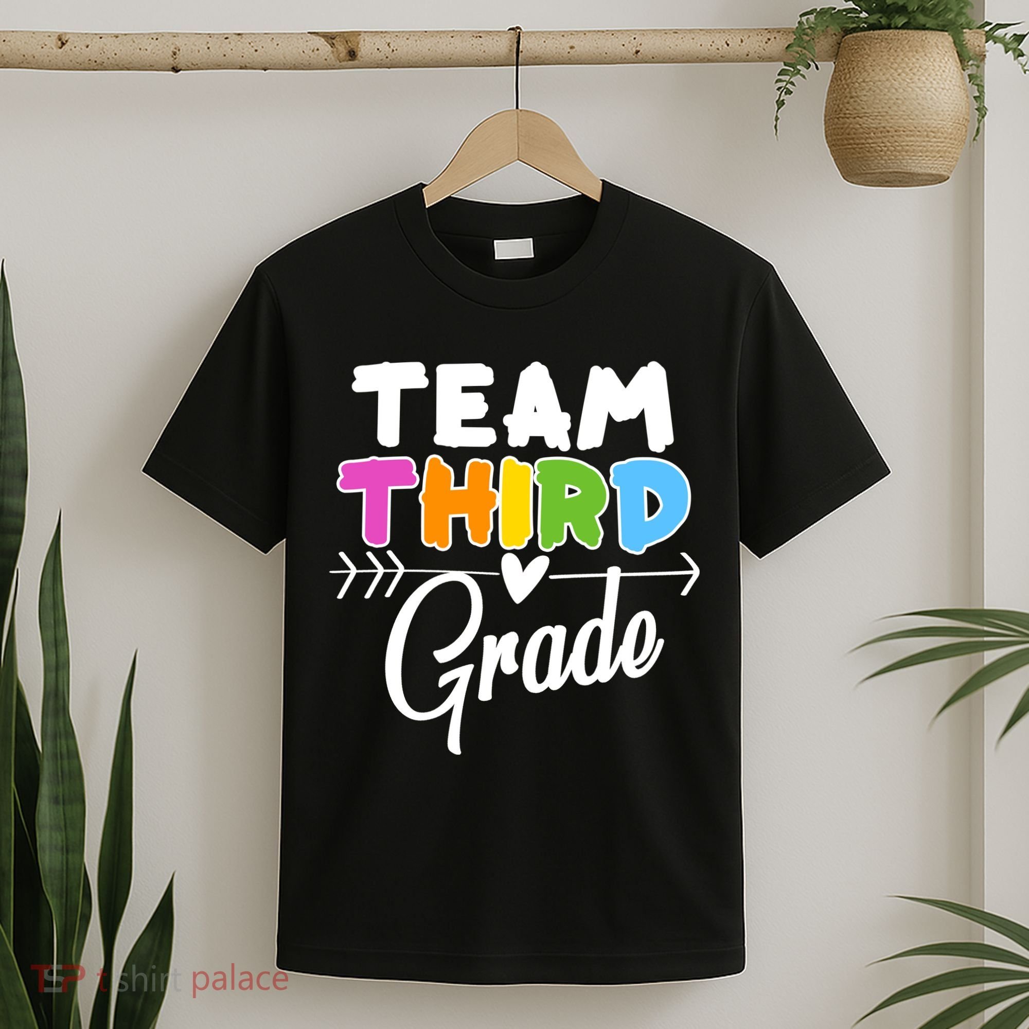 Team Third Grade Arrow Heart T-Shirt