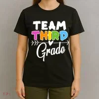 Team Third Grade Arrow Heart T-Shirt thumb 4