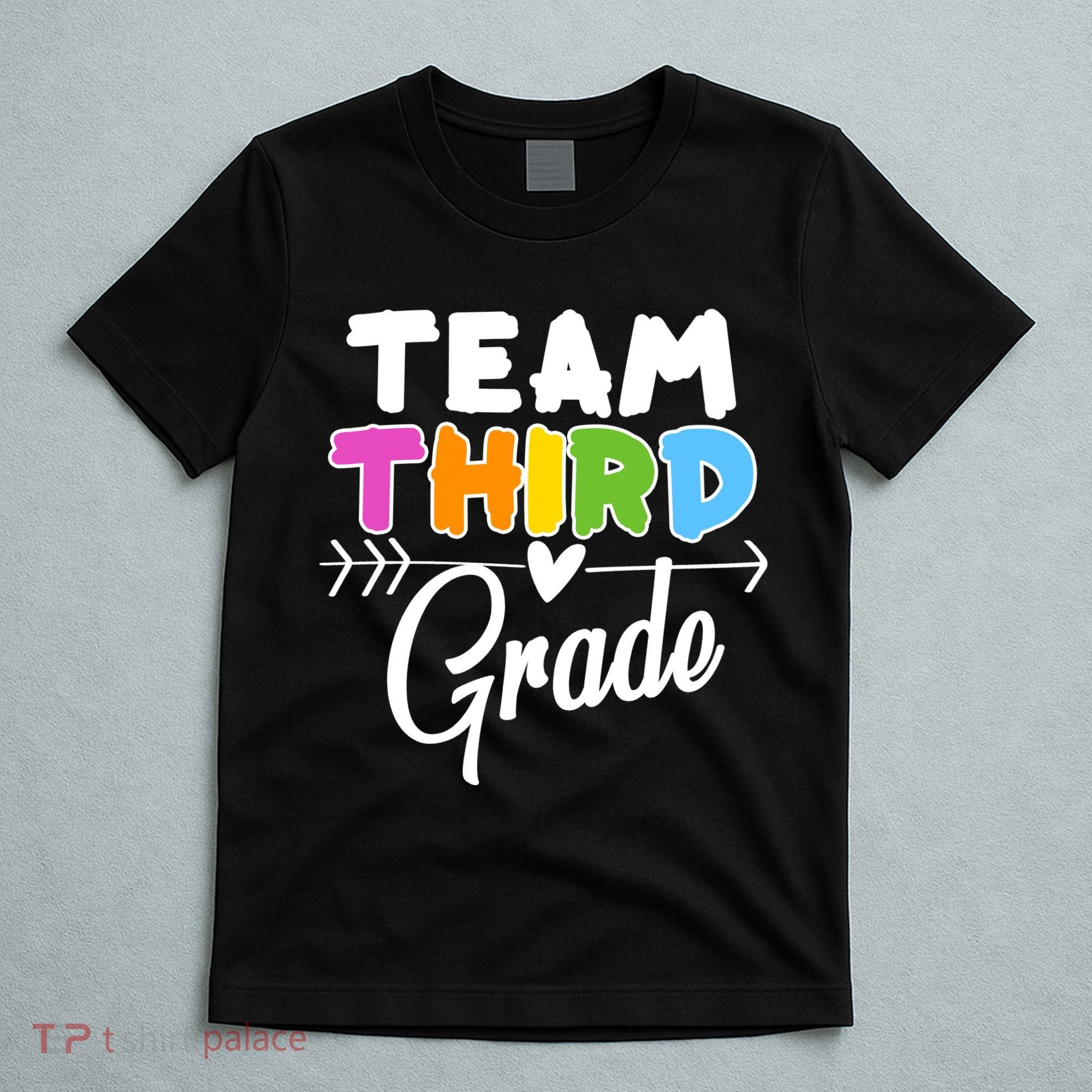 Team Third Grade Arrow Heart T-Shirt