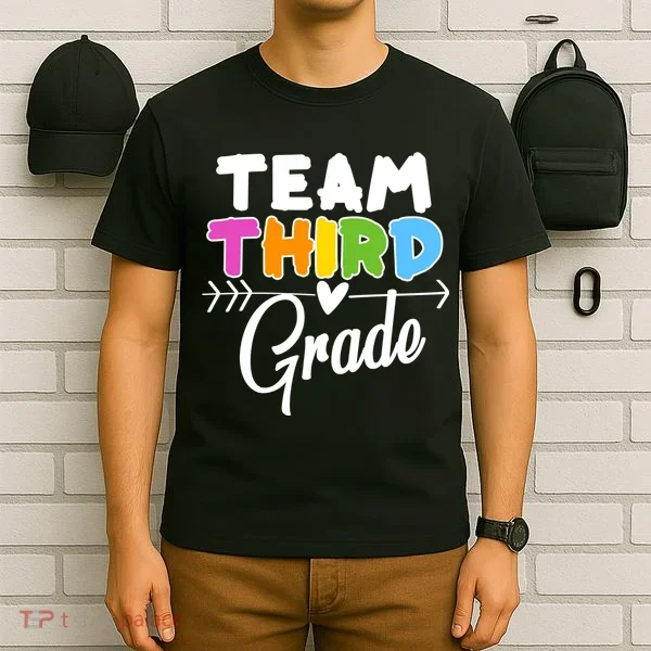 Team Third Grade Arrow Heart T-Shirt