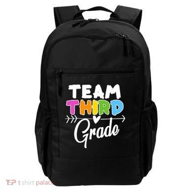 Team Third Grade Arrow Heart Backpack