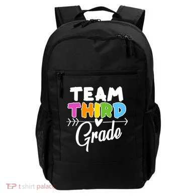 Team Third Grade Arrow Heart Backpack