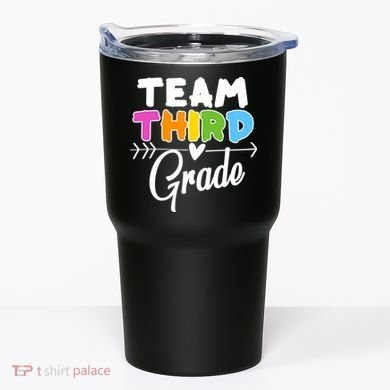 Team Third Grade Arrow Heart Tumbler