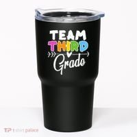 Team Third Grade Arrow Heart Tumbler thumb 0