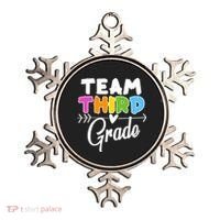 Team Third Grade Arrow Heart Ornament thumb 0