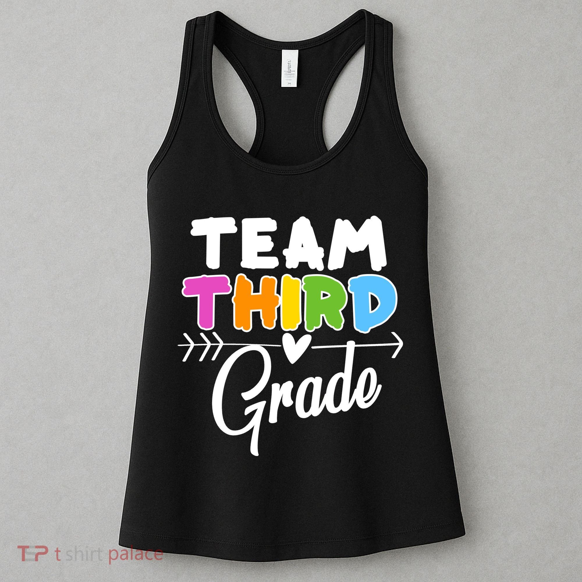 Team Third Grade Arrow Heart Women's Tank Top
