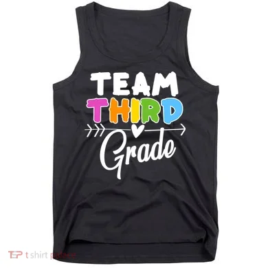 Team Third Grade Arrow Heart Tank Top