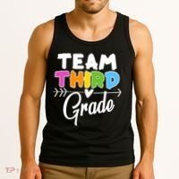 Team Third Grade Arrow Heart Tank Top thumb 3