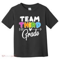 Team Third Grade Arrow Heart Toddler T-Shirt thumb 0