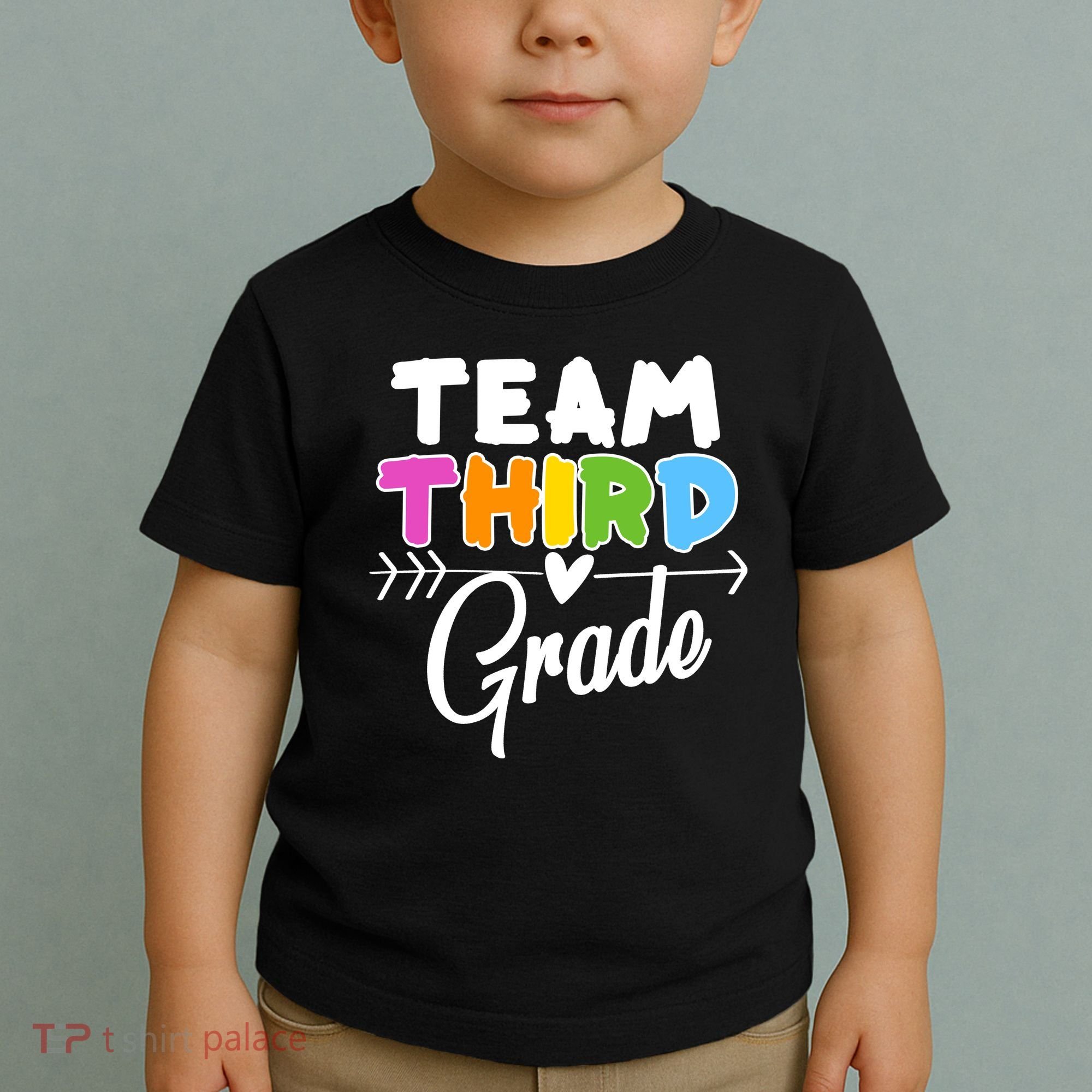 Team Third Grade Arrow Heart Toddler T-Shirt