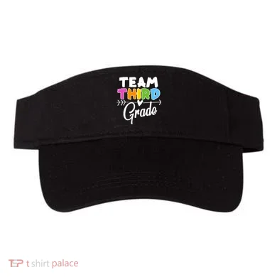 Team Third Grade Arrow Heart Visor