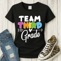 Team Third Grade Arrow Heart Women's T-Shirt thumb 3