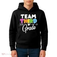 Team Third Grade Arrow Heart Kids Hoodie thumb 4