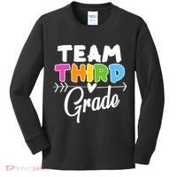 Team Third Grade Arrow Heart Kids Long Sleeve Shirt thumb 0
