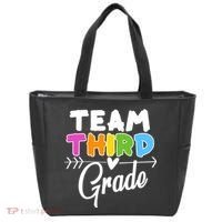 Team Third Grade Arrow Heart Tote Bag thumb 0