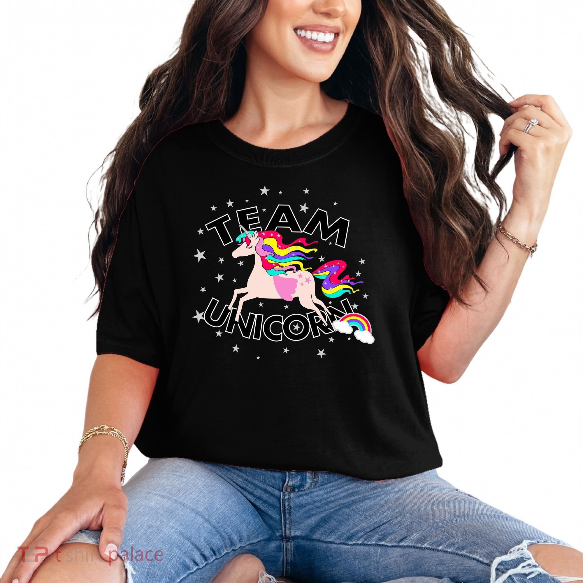 Team Unicorn Comfort Colors T-Shirt