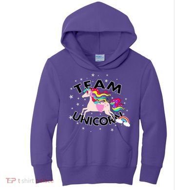 Team Unicorn Kids Hoodie