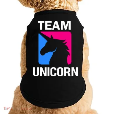 Team Unicorn Logo Doggie Tank