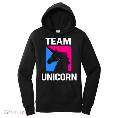 Team Unicorn Logo Women's Hoodie