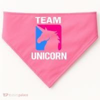 Team Unicorn Logo USA-Made Doggie Bandana thumb 0