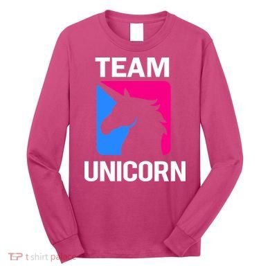 Team Unicorn Logo Long Sleeve Shirt
