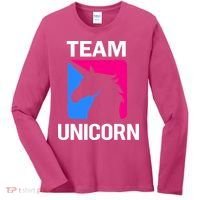 Team Unicorn Logo Women's Long Sleeve Shirt thumb 0