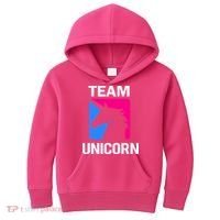 Team Unicorn Logo Kids Hoodie thumb 0