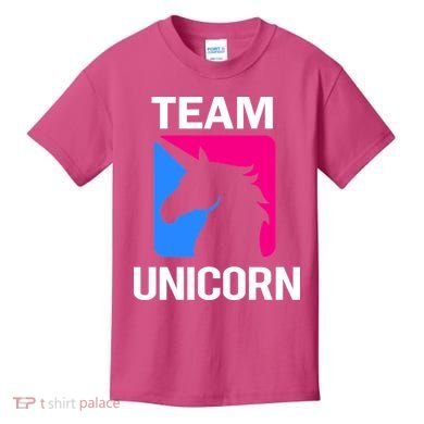 Team Unicorn Logo Kids T-Shirt