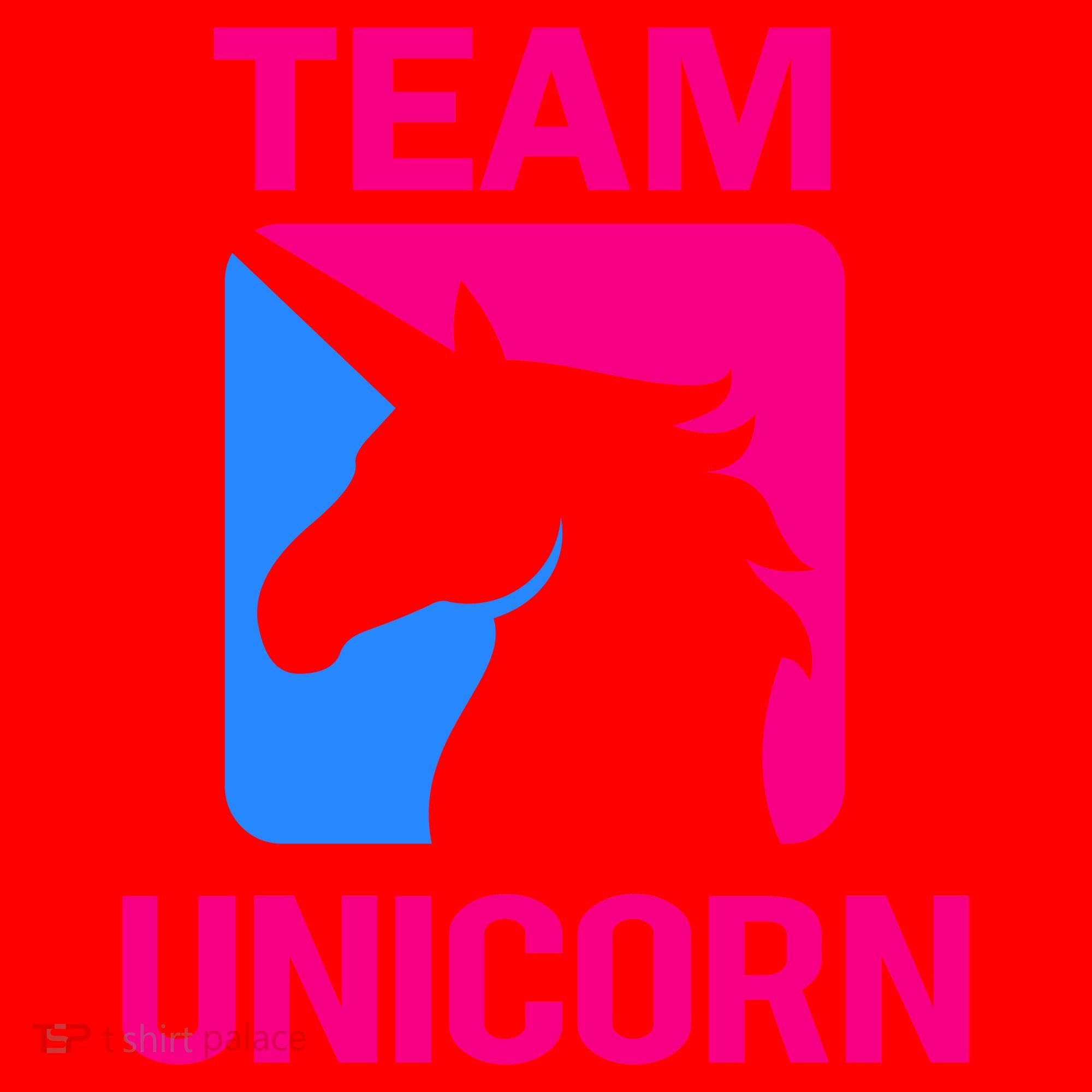 Team Unicorn Logo Santa Hat