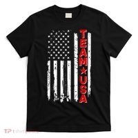 Team USA Distressed American Flag T-Shirt thumb 0