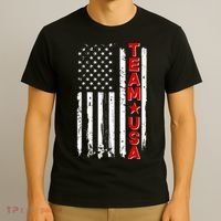 Team USA Distressed American Flag T-Shirt thumb 3