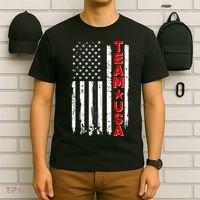 Team USA Distressed American Flag T-Shirt thumb 6