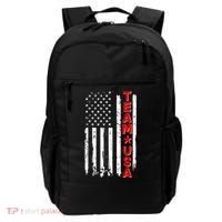 Team USA Distressed American Flag Backpack thumb 0