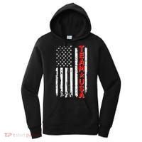 Team USA Distressed American Flag Women's Hoodie thumb 0