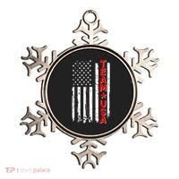 Team USA Distressed American Flag Ornament thumb 0
