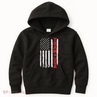 Team USA Distressed American Flag Kids Hoodie thumb 0