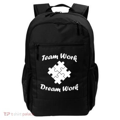 Team Work Dream Work Backpack