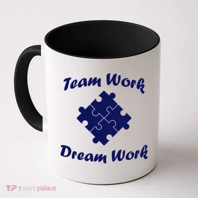 Team Work Dream Work Coffee Mug